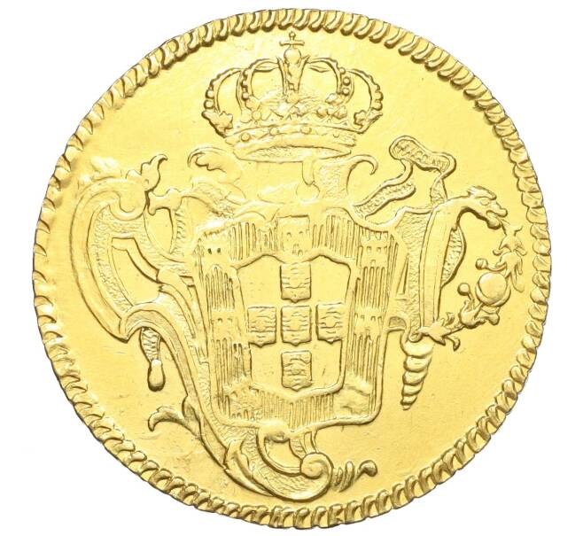 Монета 6400 реалов 1775 года Португальская Бразилия (Жозе I) (Артикул: M2-78004) — Фото №2