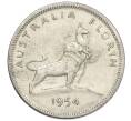 Монета 1 флорин 1954 года Австралия «Королевский визит в Австралию» (Артикул: M2-78060) — Фото №1
