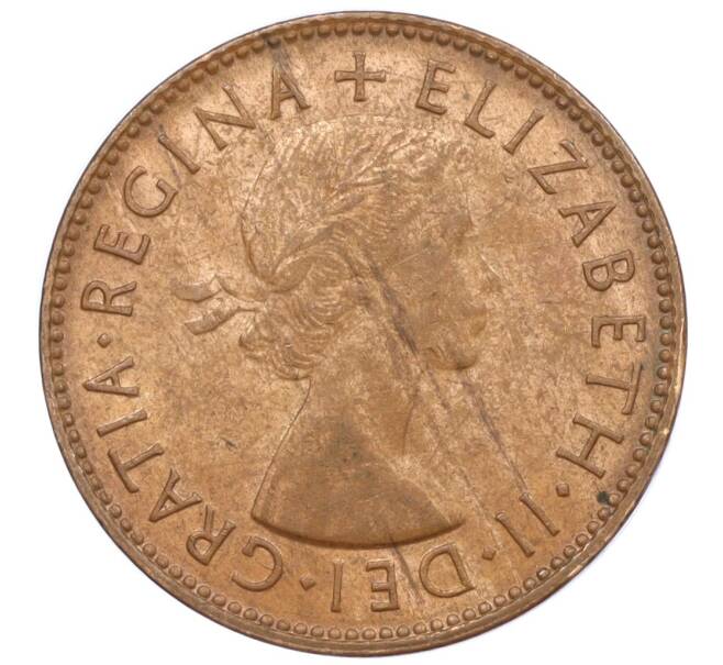Монета 1/2 пенни 1953 года Австралия (Артикул: M2-78264) — Фото №2