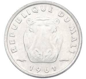 5 франков 1961 года Мали — Фото №1