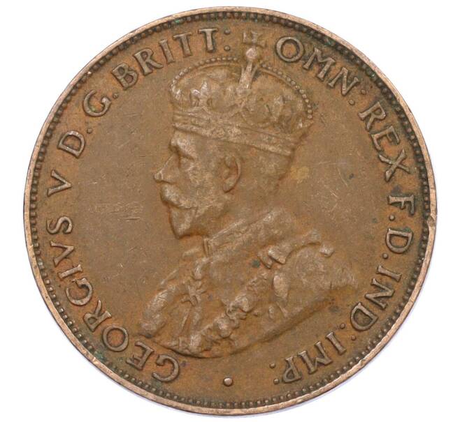 Монета 1/2 пенни 1936 года Австралия (Артикул: M2-78392) — Фото №2