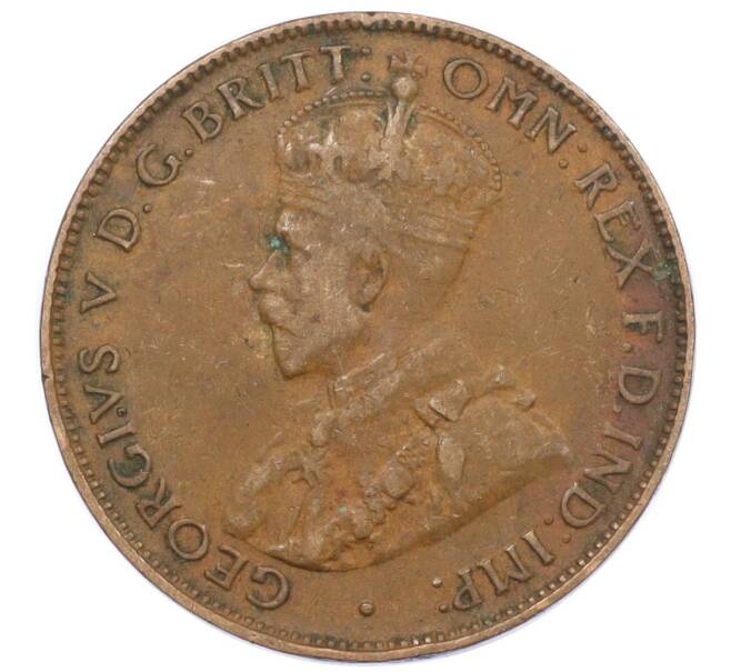 Монета 1/2 пенни 1934 года Австралия (Артикул: M2-78403) — Фото №2