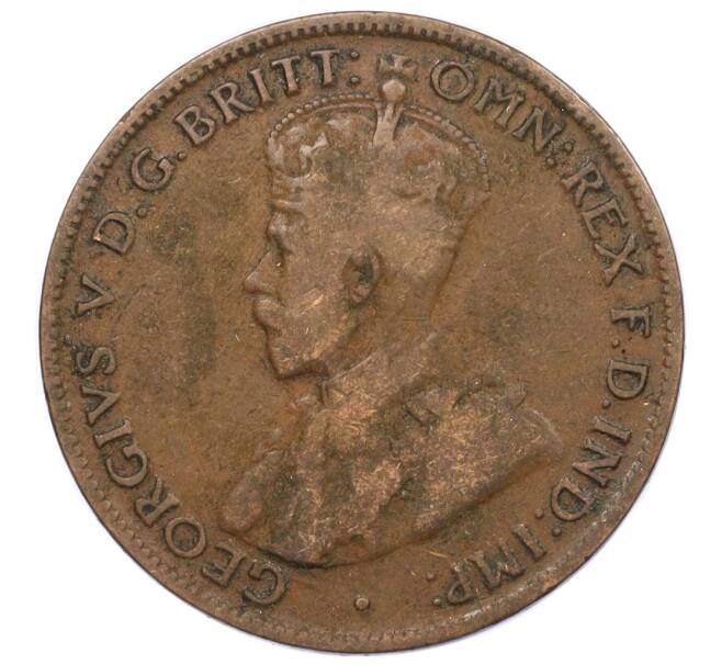 Монета 1/2 пенни 1921 года Австралия (Артикул: M2-78404) — Фото №2