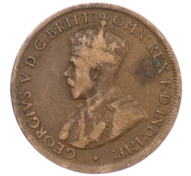 Монета 1/2 пенни 1921 года Австралия (Артикул: M2-78410) — Фото №2