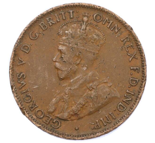 Монета 1/2 пенни 1936 года Австралия (Артикул: M2-78411) — Фото №2