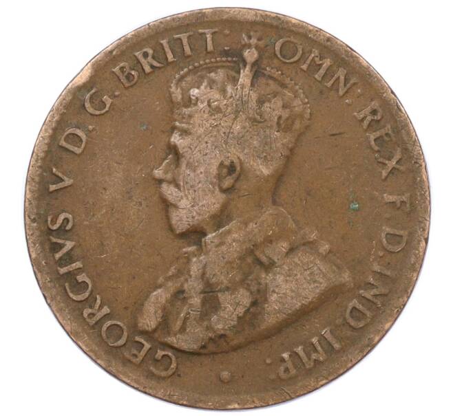 Монета 1/2 пенни 1922 года Австралия (Артикул: M2-78412) — Фото №2