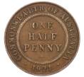 Монета 1/2 пенни 1921 года Австралия (Артикул: M2-78418) — Фото №1