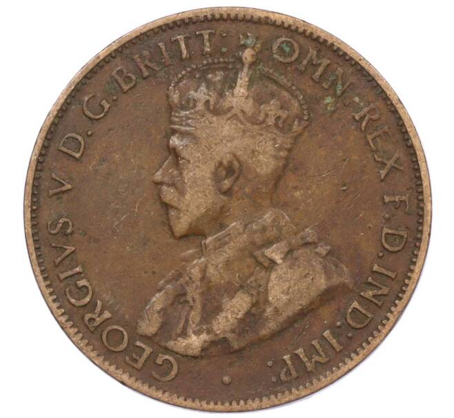 Монета 1/2 пенни 1921 года Австралия (Артикул: M2-78418) — Фото №2