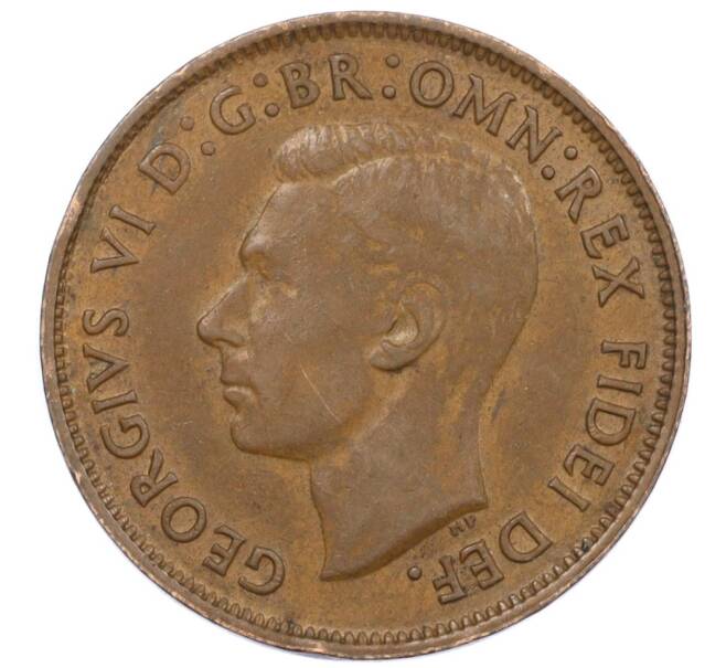 Монета 1/2 пенни 1949 года Австралия (Артикул: M2-78531) — Фото №2