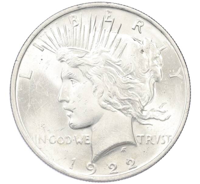 Монета 1 доллар 1922 года США (Артикул: M2-78616) — Фото №1
