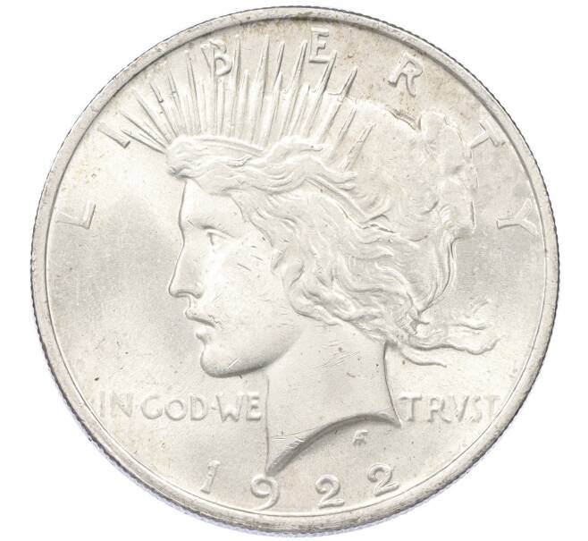 Монета 1 доллар 1922 года США (Артикул: M2-78619) — Фото №1