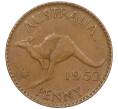 Монета 1 пенни 1952 года Австралия (Артикул: M2-78677) — Фото №1