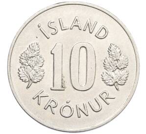 10 крон 1978 года Исландия — Фото №2