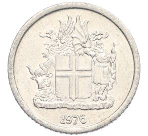 1 крона 1976 года Исландия — Фото №1