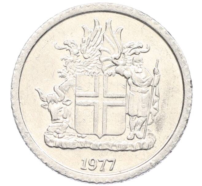 Монета 1 крона 1977 года Исландия (Артикул: K12-38138) — Фото №1