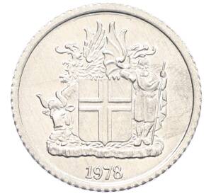 1 крона 1978 года Исландия — Фото №1