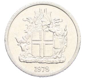1 крона 1978 года Исландия — Фото №1