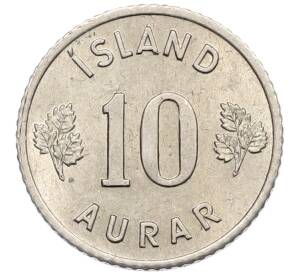 10 эйре 1963 года Исландия — Фото №2