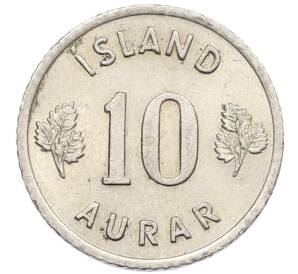 10 эйре 1969 года Исландия — Фото №2