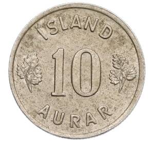 10 эйре 1969 года Исландия — Фото №2