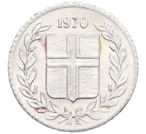 10 эйре 1970 года Исландия — Фото №1