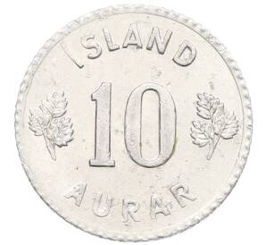 10 эйре 1970 года Исландия — Фото №2