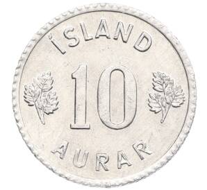 10 эйре 1970 года Исландия — Фото №2