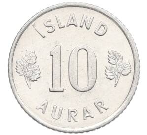 10 эйре 1971 года Исландия — Фото №2