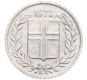 10 эйре 1973 года Исландия — Фото №1