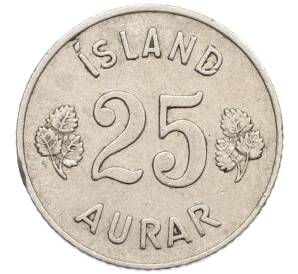 25 эйре 1954 года Исландия — Фото №2