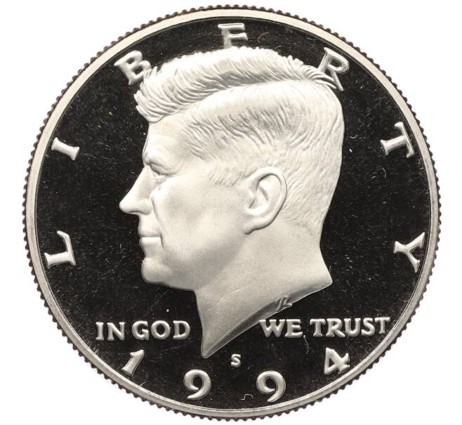 Монета 1/2 доллара (50 центов) 1994 года S США (Артикул: T11-13113) — Фото №1