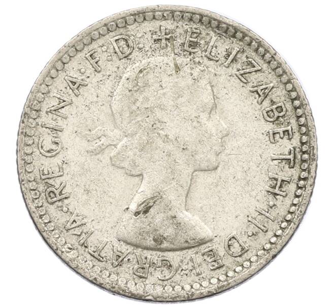 Монета 6 пенсов 1962 года Австралия (Артикул: M2-78793) — Фото №2