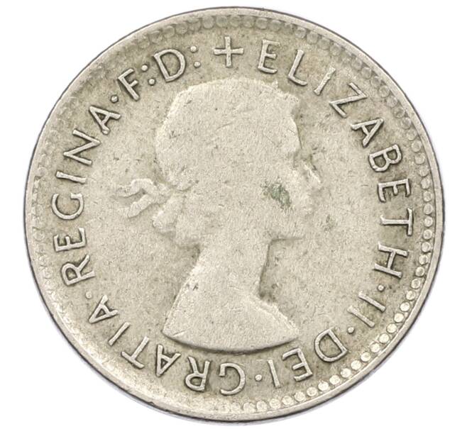 Монета 6 пенсов 1963 года Австралия (Артикул: M2-78819) — Фото №2