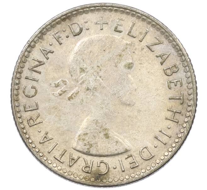 Монета 6 пенсов 1963 года Австралия (Артикул: M2-78897) — Фото №2