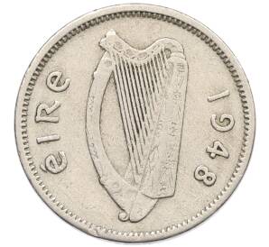 3 пенса 1948 года Ирландия — Фото №2