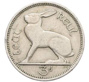 3 пенса 1949 года Ирландия — Фото №1