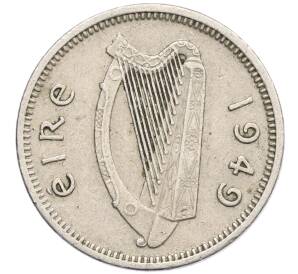 3 пенса 1949 года Ирландия — Фото №2