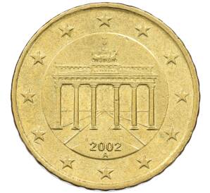 10 евроцентов 2002 года A Германия — Фото №1