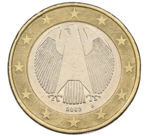 1 евро 2002 года D Германия
