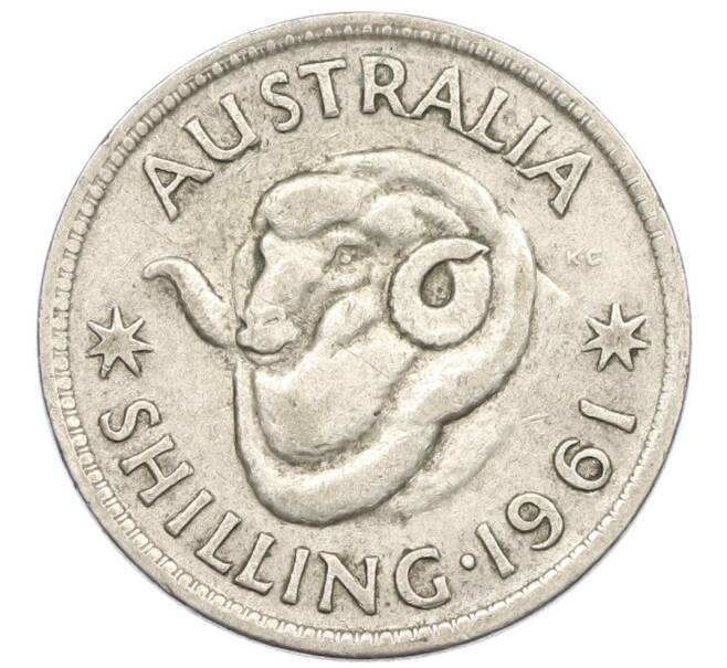 Монета 1 шиллинг 1961 года Австралия (Артикул: M2-78938) — Фото №1