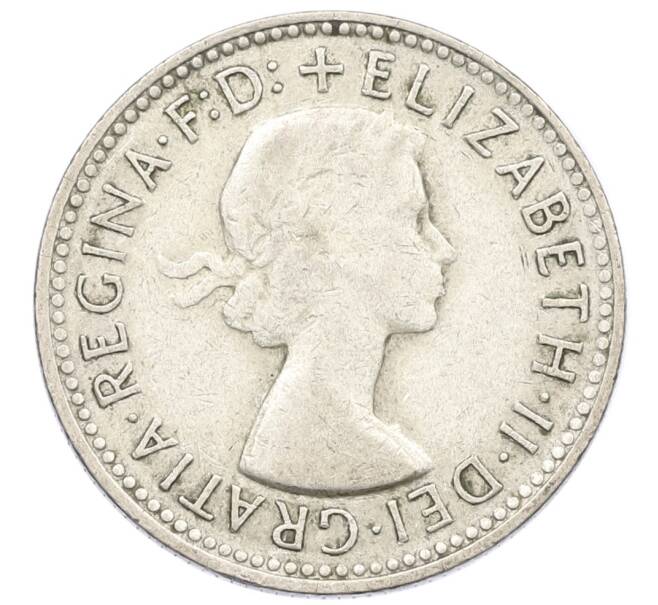 Монета 1 шиллинг 1961 года Австралия (Артикул: M2-78940) — Фото №2