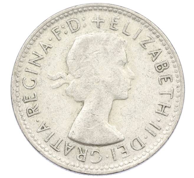 Монета 1 шиллинг 1961 года Австралия (Артикул: M2-78941) — Фото №2