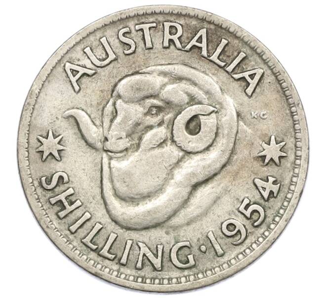 Монета 1 шиллинг 1954 года Австралия (Артикул: M2-78942) — Фото №1