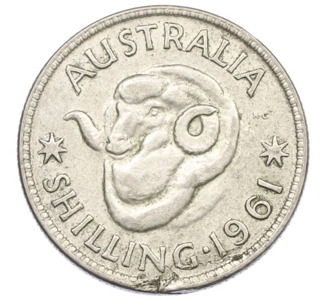 Монета 1 шиллинг 1961 года Австралия (Артикул: M2-78946) — Фото №1