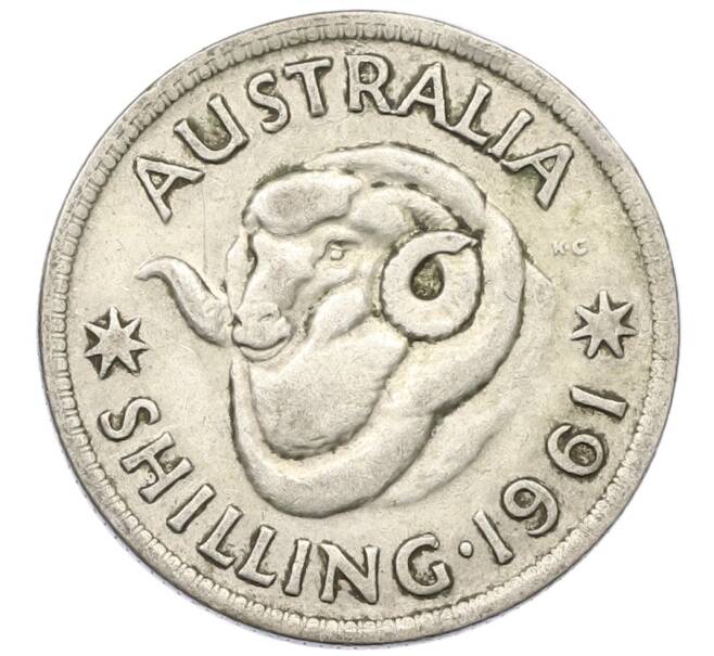 Монета 1 шиллинг 1961 года Австралия (Артикул: M2-78949) — Фото №1