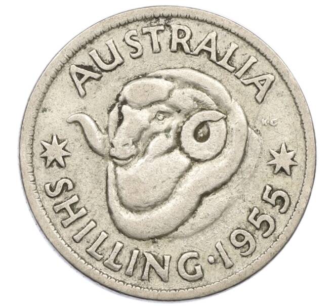 Монета 1 шиллинг 1955 года Австралия (Артикул: M2-78950) — Фото №1