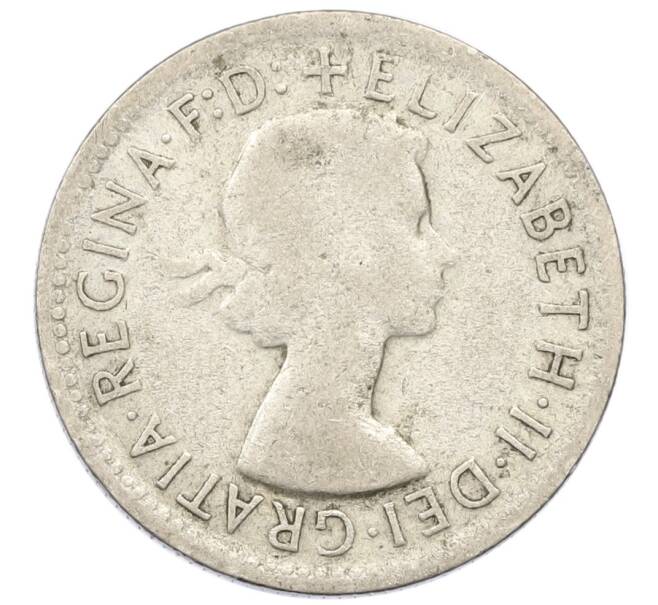 Монета 1 шиллинг 1955 года Австралия (Артикул: M2-78950) — Фото №2