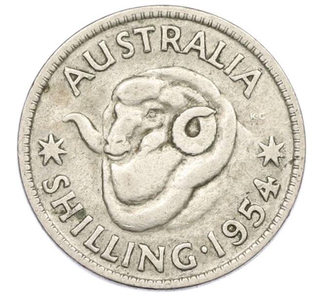 Монета 1 шиллинг 1954 года Австралия (Артикул: M2-78953) — Фото №1