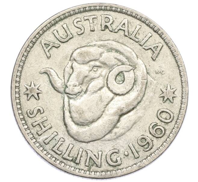 Монета 1 шиллинг 1960 года Австралия (Артикул: M2-78954) — Фото №1