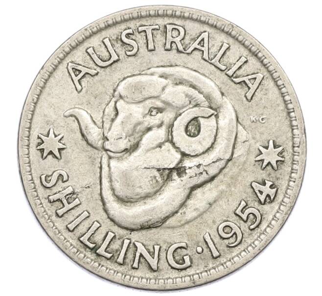 Монета 1 шиллинг 1954 года Австралия (Артикул: M2-78955) — Фото №1